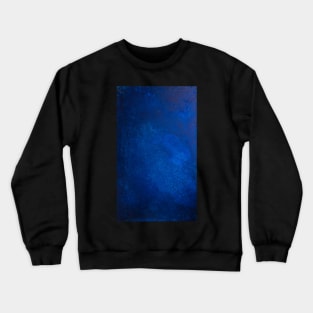Deep Blue Abstract Painting Crewneck Sweatshirt